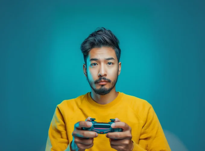Gamer in Action Gamer in Action